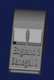 england 3 senegal 0 Sports & Outdoor 3d print model - Mito3D