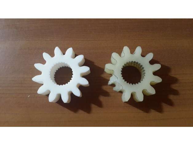 engranaje pasta linda herramientas 3D print model - Mito3D