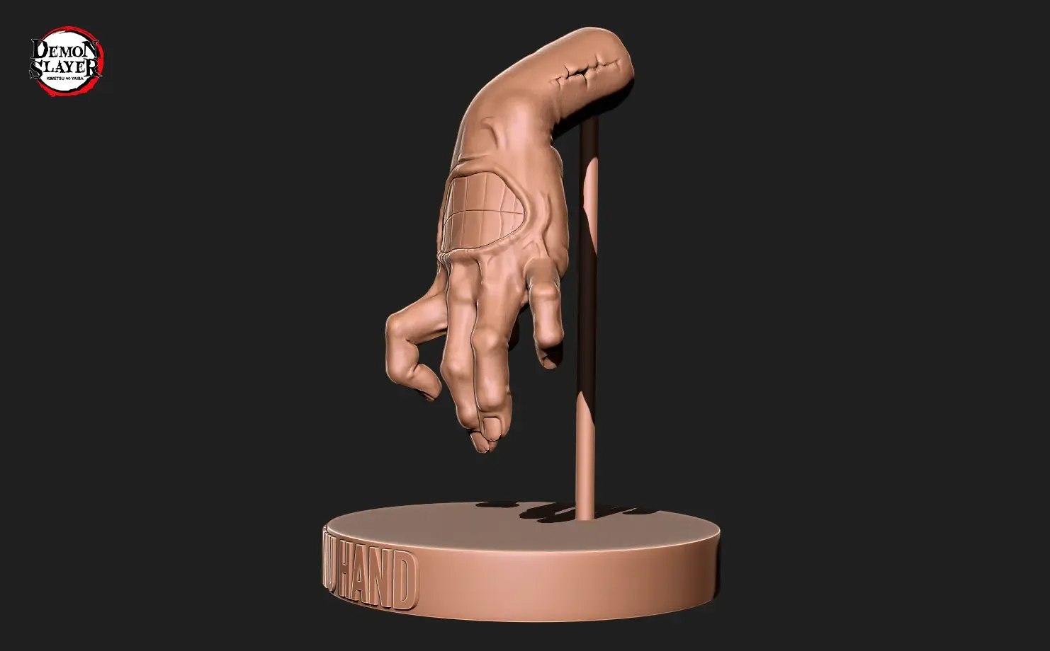 enmu mano demone assassino 3d stampa modello modelli scarica creality nube 3D print model - Mito3D