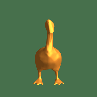 entitled goose untitled game 3d models download creality cloud Characters 3d print model - Mito3D