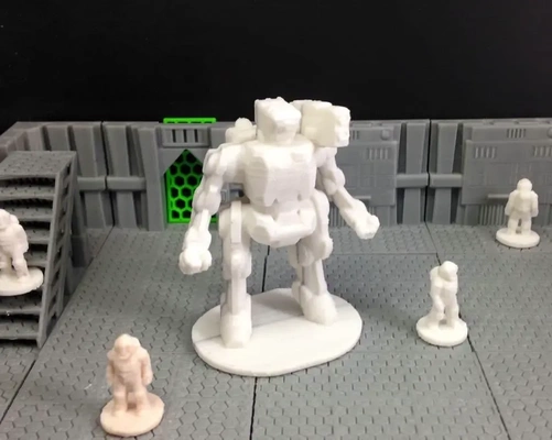 erradicador pesado combate robot 3d modelos descargar crealidad nube 3d print model - Mito3D