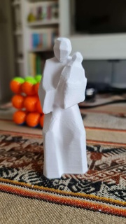 escultura Madre por Juan Carlos rot Skulpturen kulturell Relikte 3d print model - Mito3D