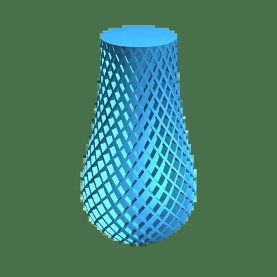 espiral vaso 3d modelos baixar crialidade nuvem 3d print model - Mito3D