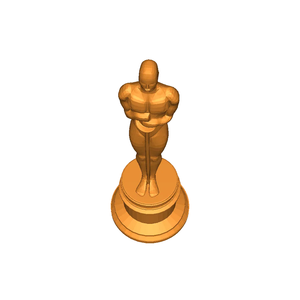 europäische sommerzeit oscar 3d modelle download realität wolke 3D print model - Mito3D