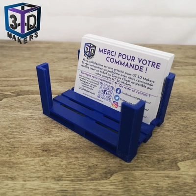 europa paleta negocio tarjeta soporte 3d modelos descargar crealidad nube 3d print model - Mito3D