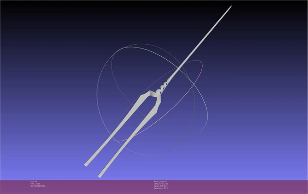 evangelion spear of longinus assembly 3d models download creality cloud 3d print model - Mito3D