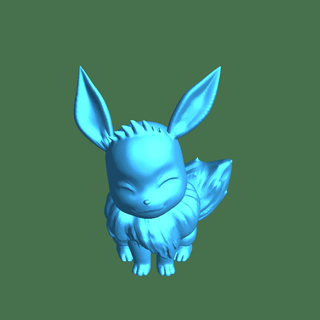 evee Fictional Characters 3d print model - Mito3D