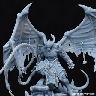 evolved ambassador demon - modular winged set Board Game 3d print model - Mito3D