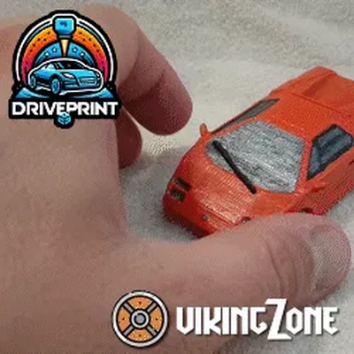 eccitazione driveprint lamborghini countach 3d modelli scarica creality nube 3d print model - Mito3D