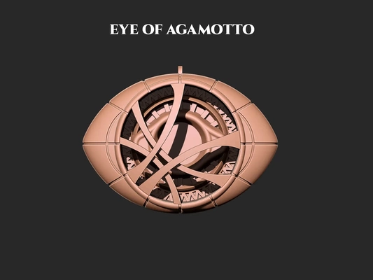 ojo of agamotto 3d modelos descargar crealidad nube 3d print model - Mito3D