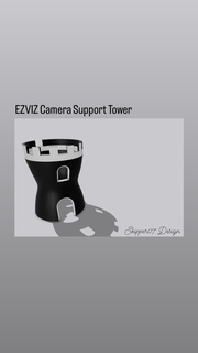 ezviz camera support model tower Gadgets & Electronics 3d print model - Mito3D
