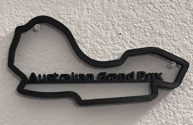 f1 australien grandiose prix 3d modèles télécharger créalité nuage 3d print model - Mito3D