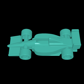 f1 Wagen Fahrzeuge 3d print model - Mito3D