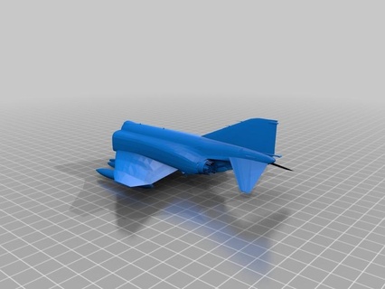 f4 fantôme avion 3d print model - Mito3D
