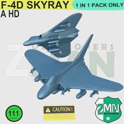 f4d skyray single asp 3d modelle download realität wolke 3d print model - Mito3D