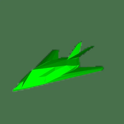 f 117 stealth fighter 3d models download creality cloud 3d print model - Mito3D