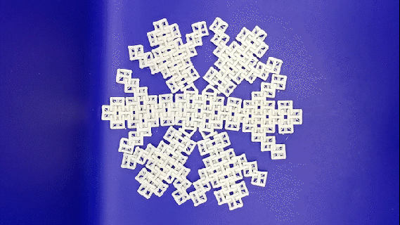 fabric snowflake Others 3d print model - Mito3D