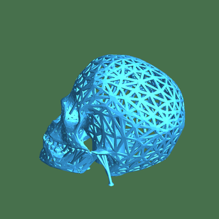face bones 3d models download creality cloud Monsters 3d print model - Mito3D