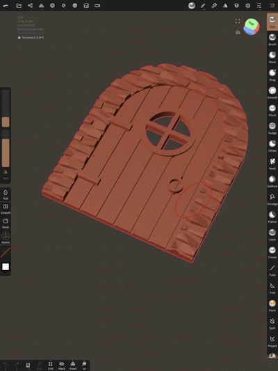 fairy door 3d models download creality cloud 3d print model - Mito3D