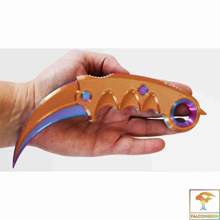 fauconsson airsoft karambit friction forme jouet couteaux 3d print model - Mito3D