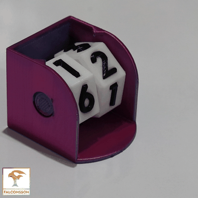falconsson - spinner dice 3d models download creality cloud board game 3d print model - Mito3D