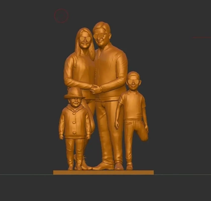 aile minyatür 3d modeller indir creality bulut 3d print model - Mito3D