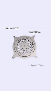fan cover 120 brake style Domestic Appliance 3d print model - Mito3D
