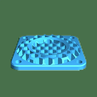 fan guard 40x40mm 3d models download creality cloud 3d print model - Mito3D