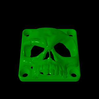 fan skull Gadgets & Electronics 3d print model - Mito3D