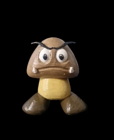 admirador arte goomba 3d modelos baixar crialidade nuvem 3d print model - Mito3D