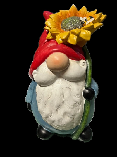 fat gnome a flower 3d models download creality cloud fictional characters 3d print model - Mito3D