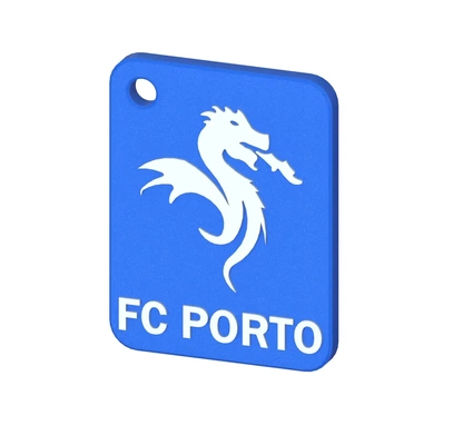 fc porto dragao porta chaves 3d modelos baixar crialidade nuvem 3d print model - Mito3D