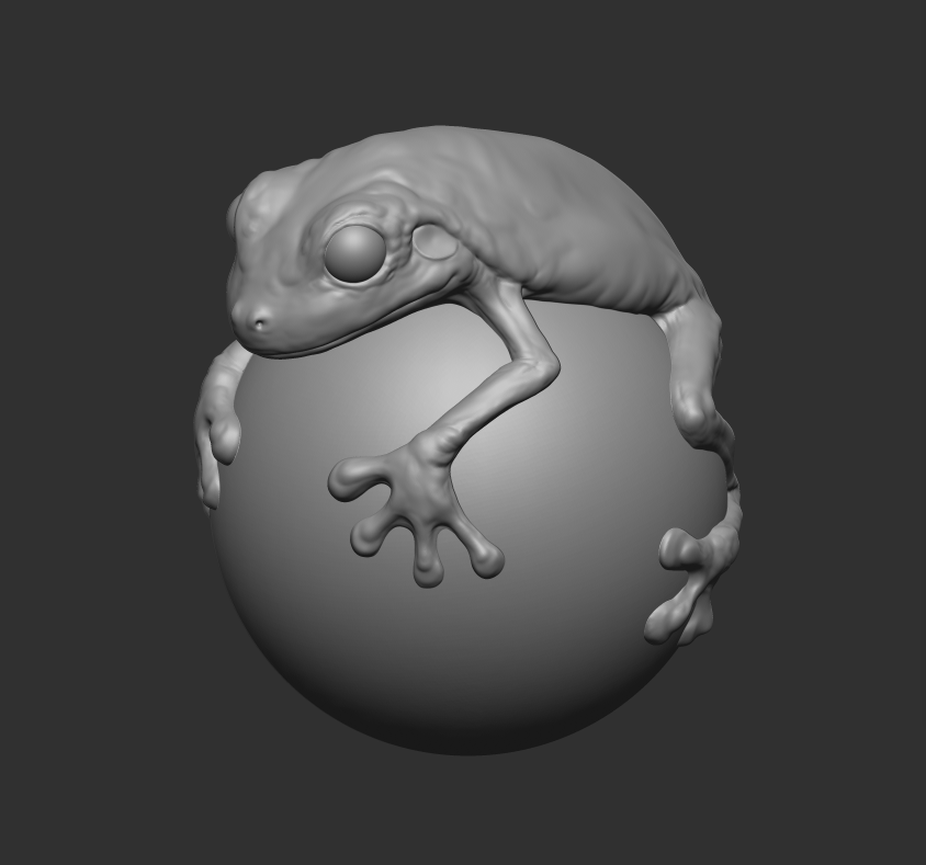 fdm reçine yazıcı Ölçek frog diğerleri 3D print model - Mito3D