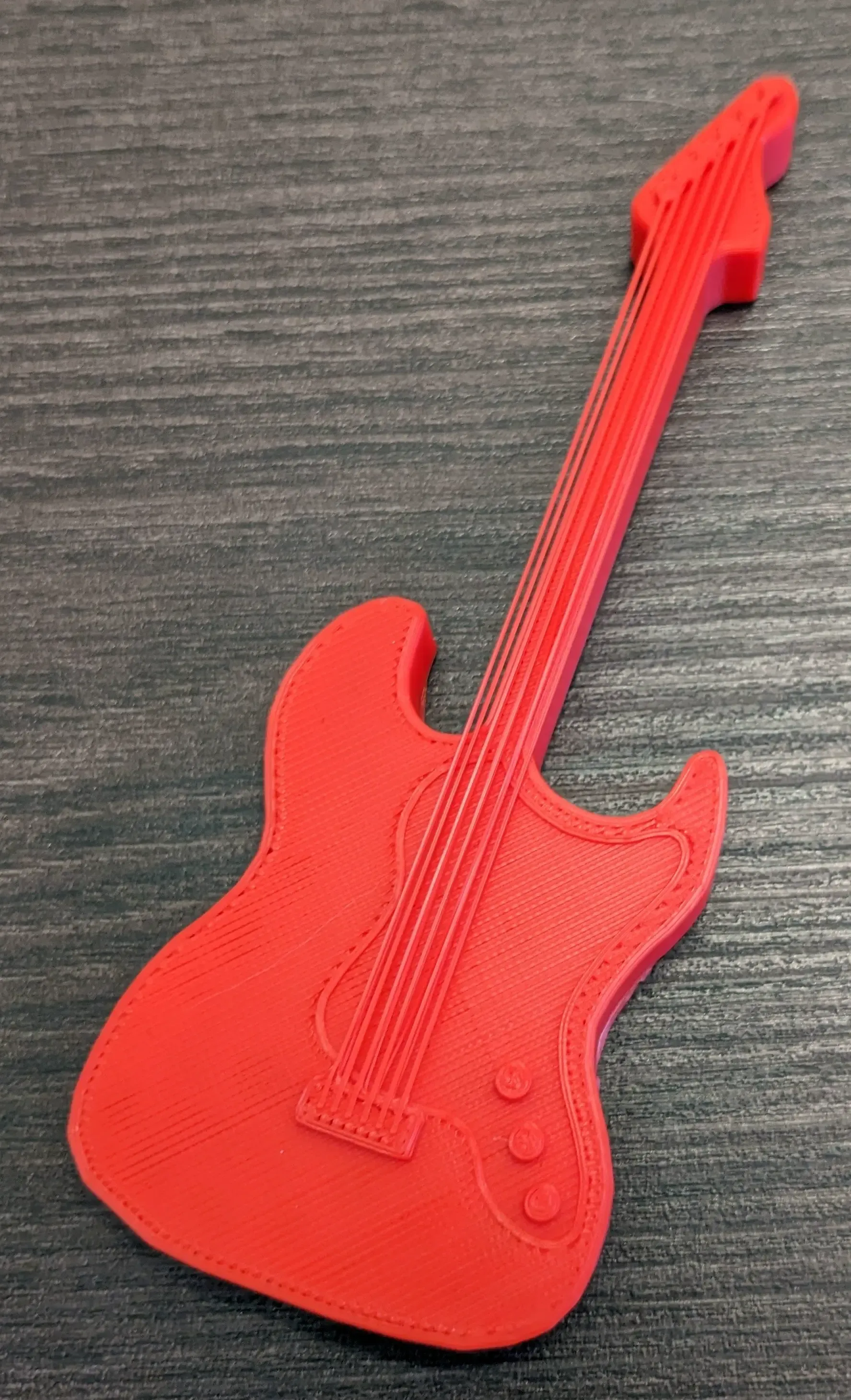 fender stil elektrisch gitarre 3d modelle download realität wolke 3D print model - Mito3D