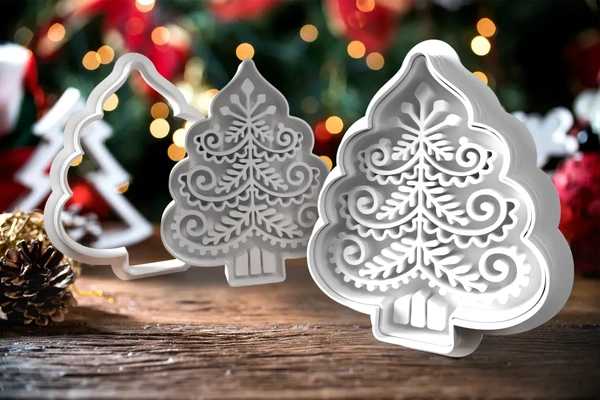 festive cookie cutters 3d models download creality cloud foods 3d print model - Mito3D