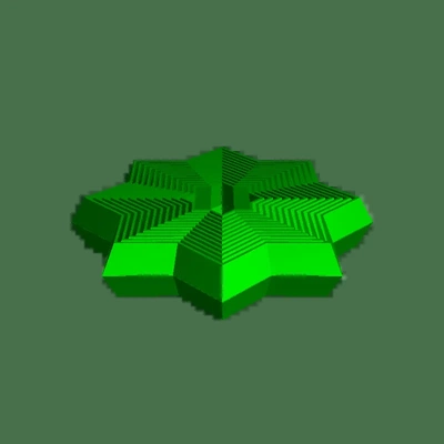 agitarse estrella 3d modelos descargar crealidad nube 3d print model - Mito3D