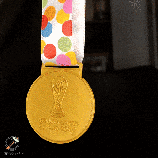 fifa Welt Tasse Katar 2022 Medaille Sport Ausrüstung 3d print model - Mito3D