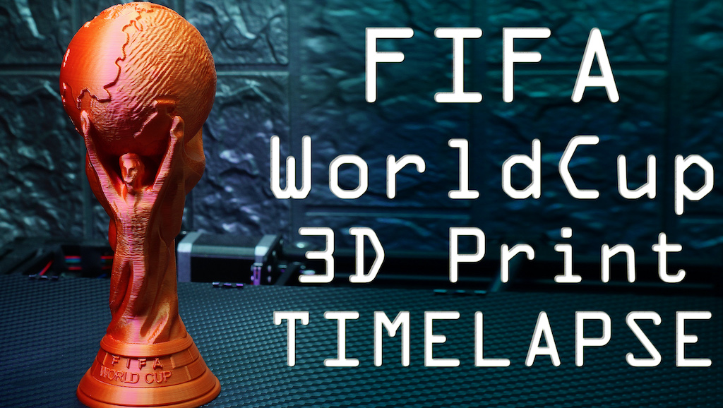 fifa world cup trophy infill support free verison Outdoor 3D print model - Mito3D