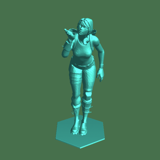 figurine fornite Characters 3d print model - Mito3D