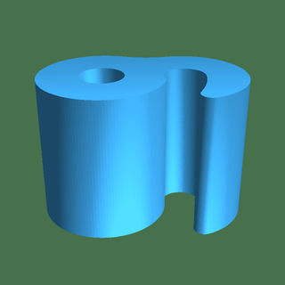 filament clip 1 Workshop & Tools 3d print model - Mito3D