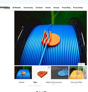 filament clip 3d models download creality cloud Machinery & Equipment 3d print model - Mito3D