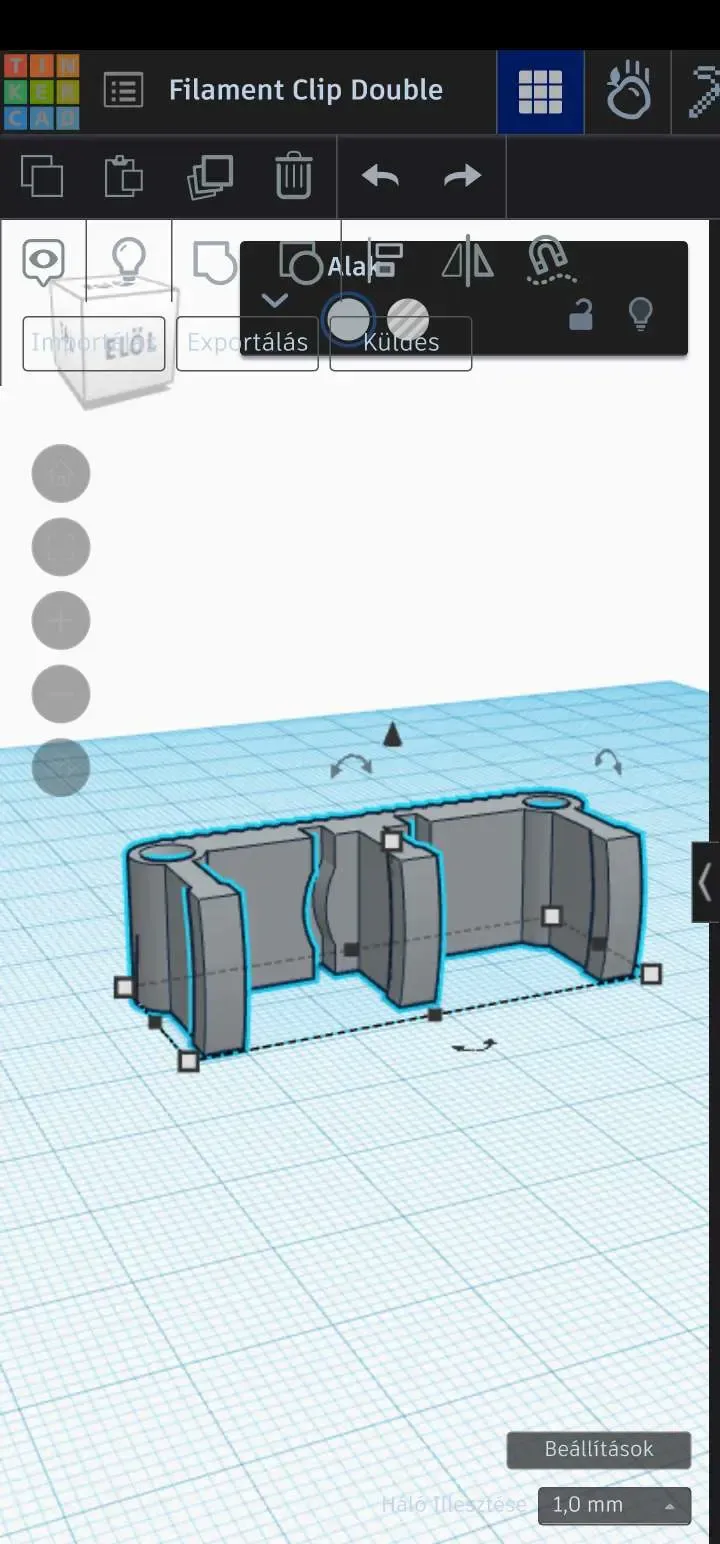 filamento acortar dúo 3d modelos descargar crealidad nube 3D print model - Mito3D