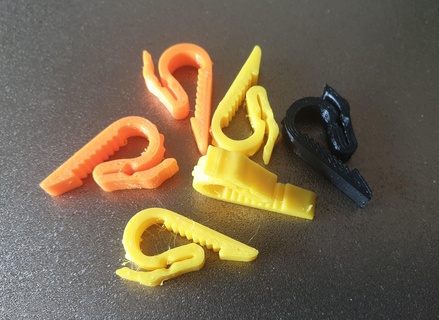 filament clip spool filament holder Printer Parts & Accessories  3d print model - Mito3D