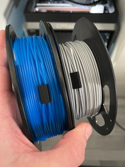 filament clip v2 3d modelle download realität wolke drucker mod 3d print model - Mito3D