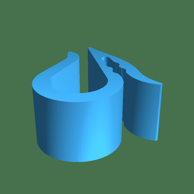 filamento clip 3d modelli scarica creality nube 3d print model - Mito3D
