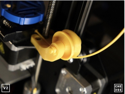 filamento guía rail ender 3 v2 Pro cosita maquinaria equipo 3d print model - Mito3D