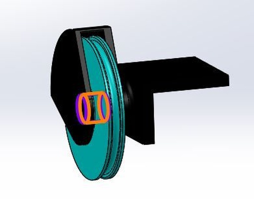 filamento guía rail ender 3 v3 3d modelos descargar crealidad nube impresoras 3d print model - Mito3D