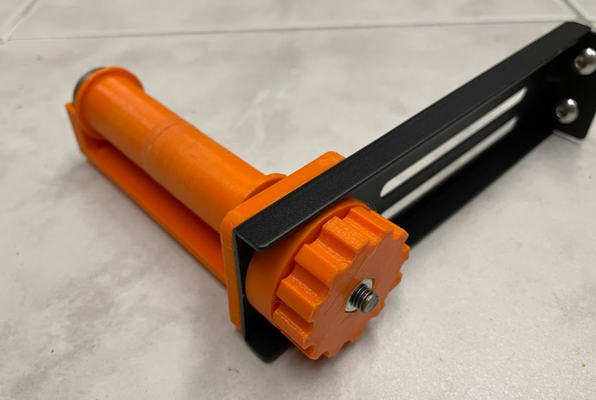 filament spool holder roller bearing 3d models download creality cloud 3d print model - Mito3D