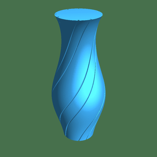iplik vazo ev dekor 3d print model - Mito3D