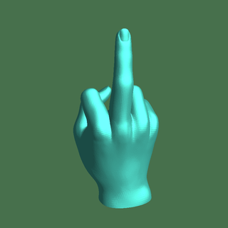 finger Men 3d print model - Mito3D
